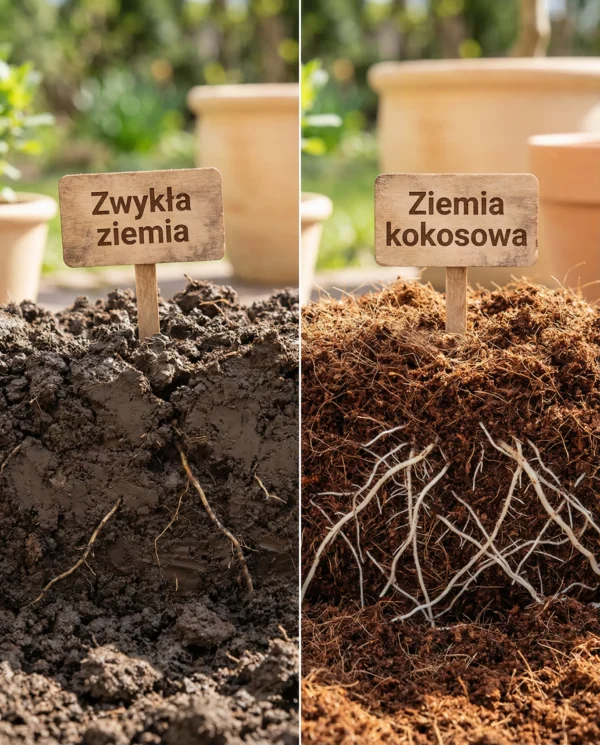 Plonix - Ziemia kokosowa przyśpieszająca wzrost roślin