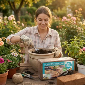 Plonix - Ziemia kokosowa przyśpieszająca wzrost roślin