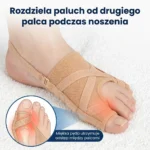 HaluStoper - Korektor Haluksów łagodzący ból i zapobiegający otarciom