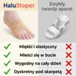 HaluStoper - Korektor Haluksów łagodzący ból i zapobiegający otarciom