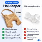 HaluStoper – korektor haluksów do noszenia w bucie