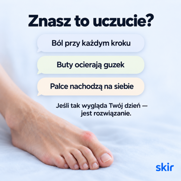 HaluStoper – korektor haluksów do noszenia w bucie