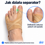 HaluStoper – korektor haluksów do noszenia w bucie