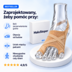HaluStoper – korektor haluksów do noszenia w bucie