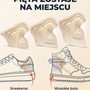 Zapiętki Skir - but nie obciera pięty