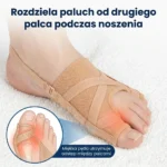 HaluStoper - Korektor Haluksów łagodzący ból i zapobiegający otarciom