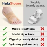 HaluStoper - Korektor Haluksów łagodzący ból i zapobiegający otarciom