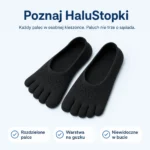 HaluStopki – skarpetki z palcami na haluksy